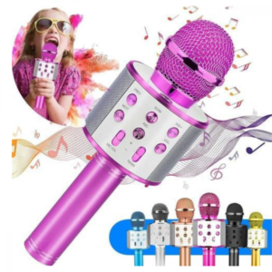 Microfone Sem Fio Bluetooth Karaokê