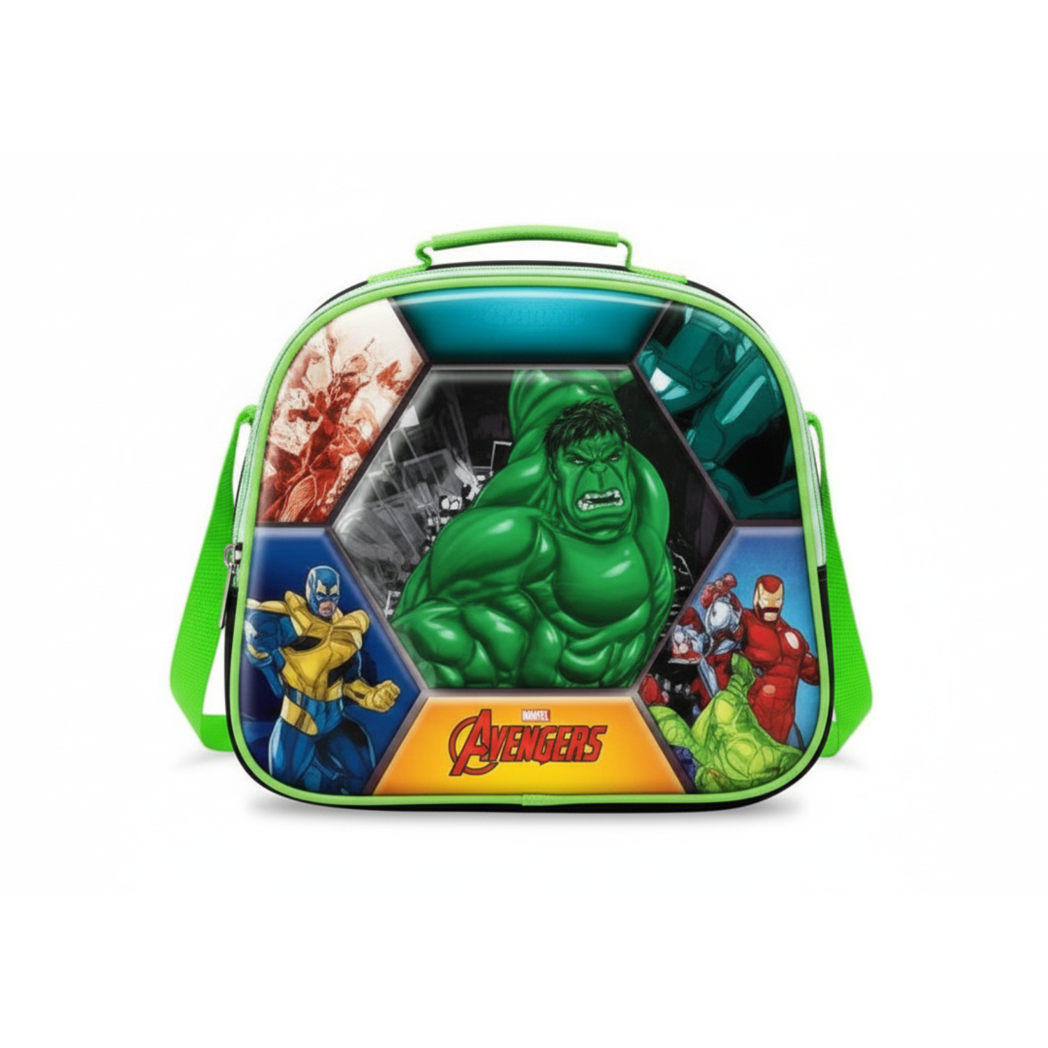 Mochila Escolar Infantil Hulk - Imagem 4