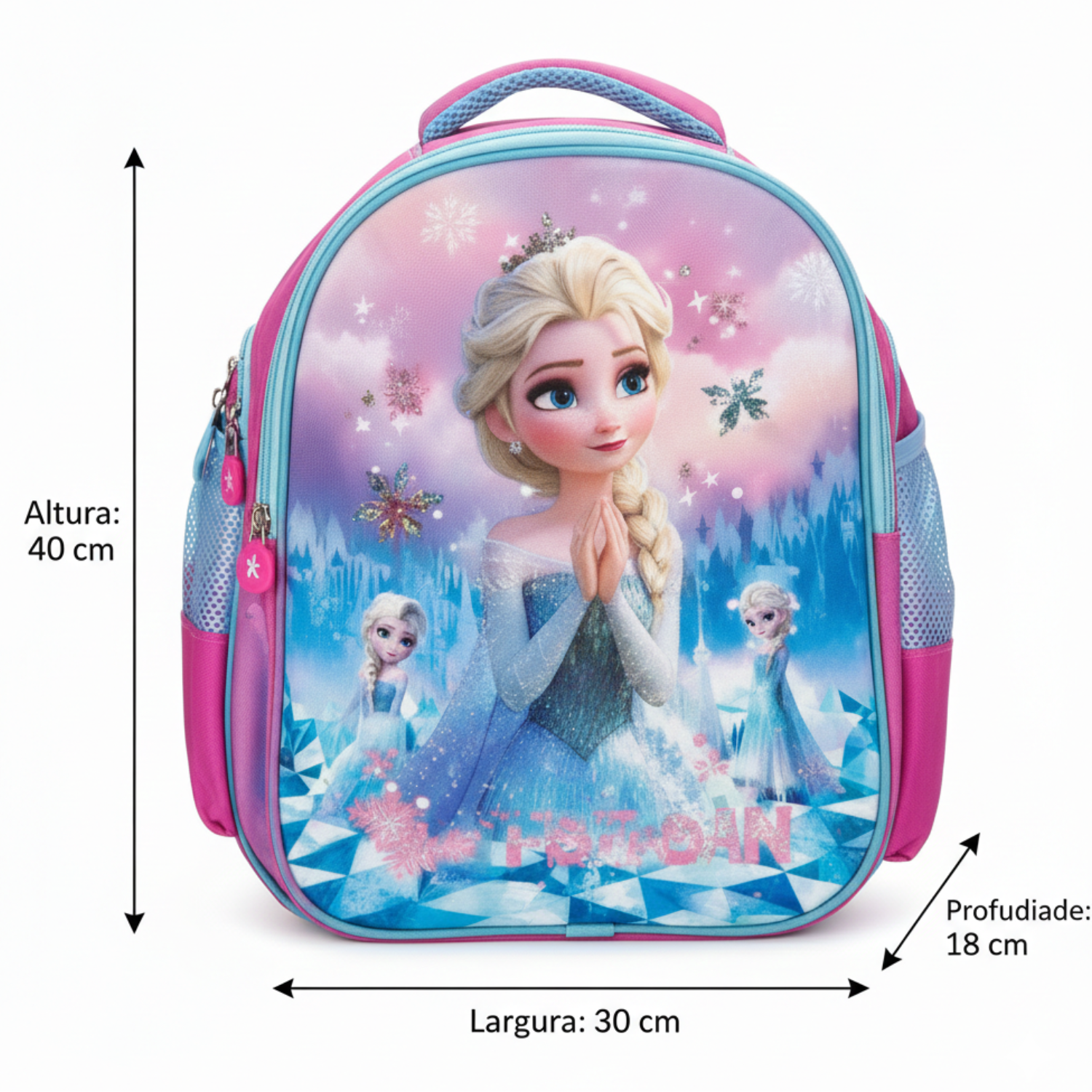 Mochila Infantil Princesa - Imagem 2