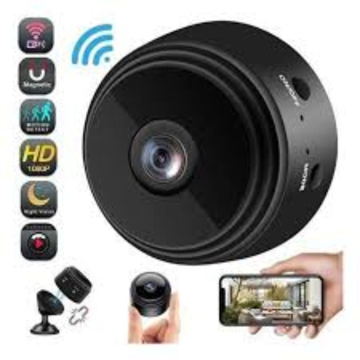 KIT 3 Mini Camera A9 - Imagem 6