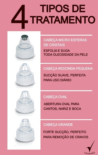 Aparelho Moderno Remove Cravos/espinhas Elétrico - Imagem 3