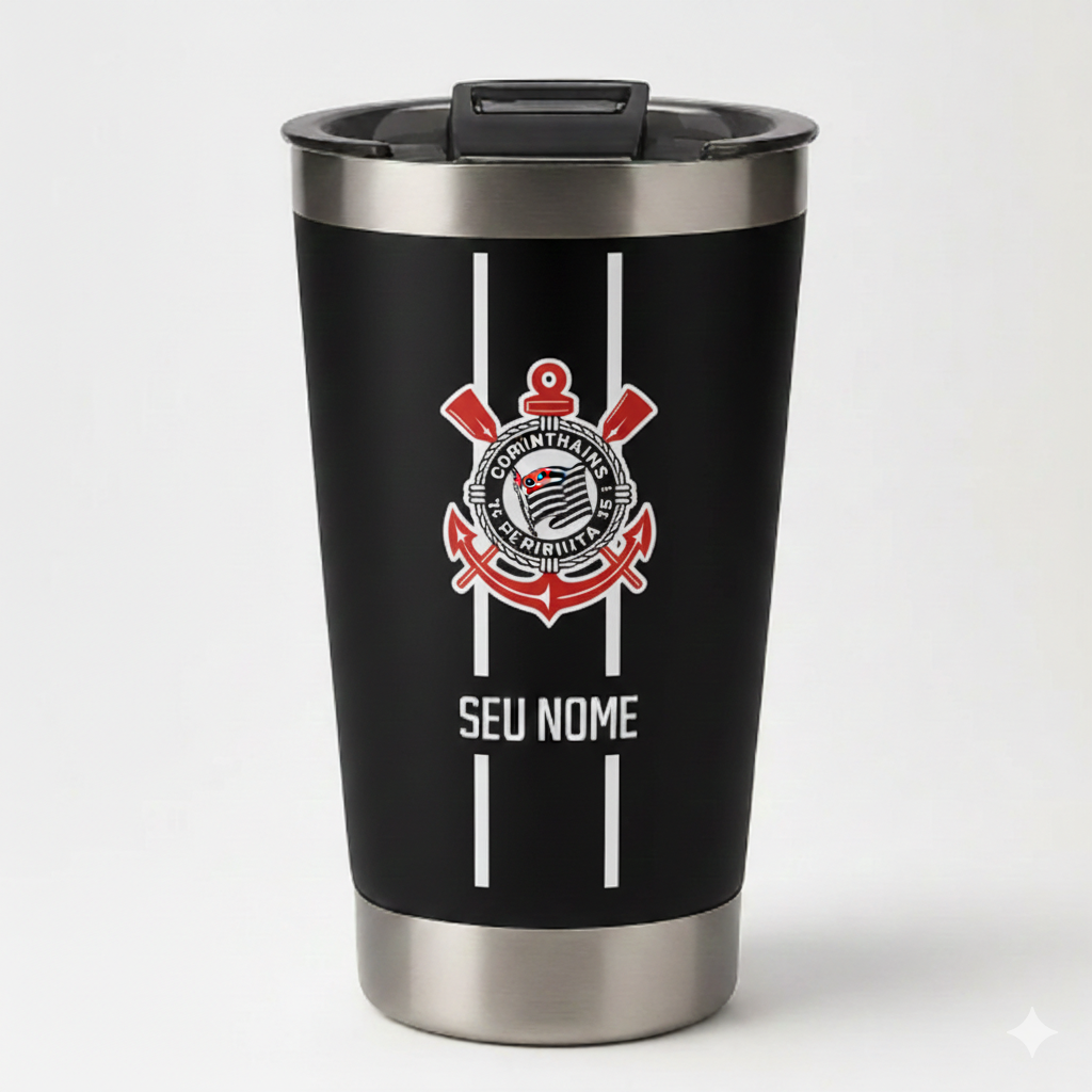 Copo Térmico Personalizado Timão