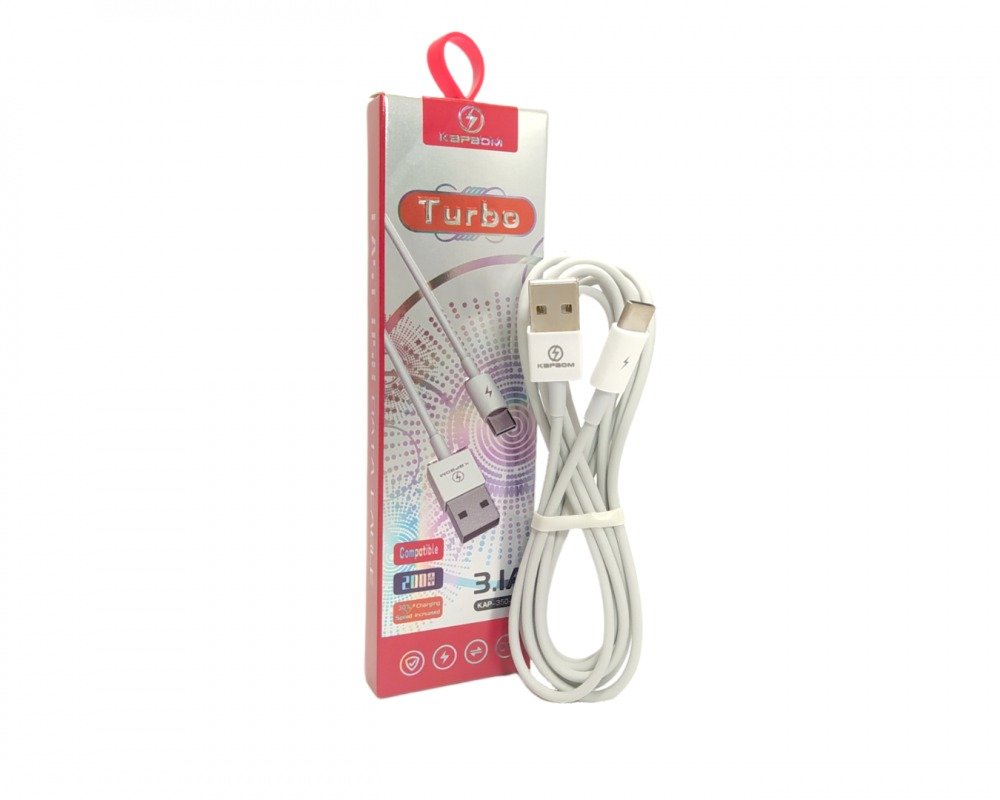 Cabo de dados TIPO-C 3.1A Turbo 2 Metros